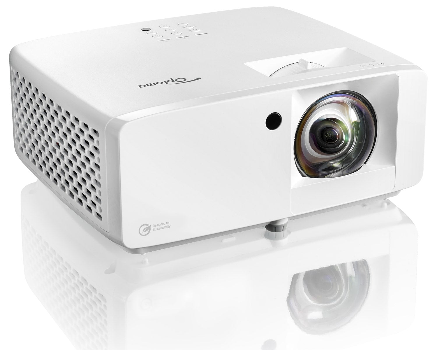 Optoma ZK430ST 4K UHD Short Throw Laser Projector - View 2