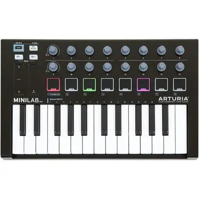 Arturia Mini Lab MKIII Black - Arturia - VisionSounds South Africa