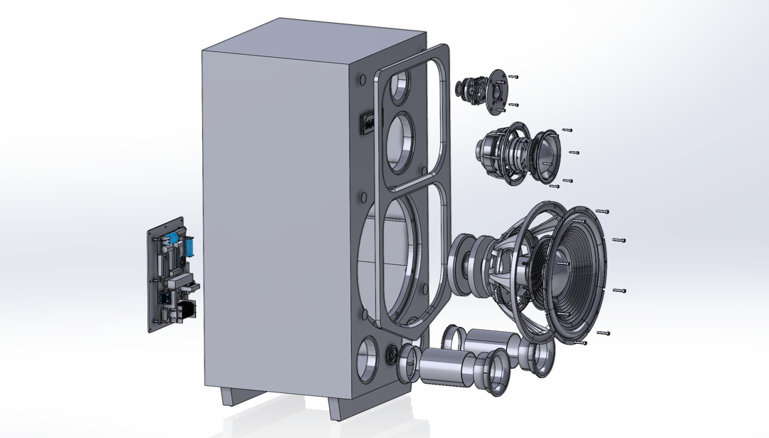 Emotiva Nostala LB12 floorstanding loudspeaker product image 16
