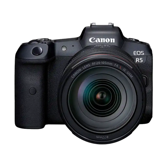 Canon EOS R5 Mirrorless Camera with 24-105mm f/4 Lens