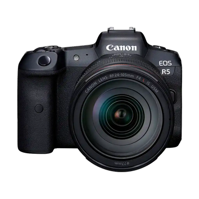 Canon EOS R5 Mirrorless Camera with 24-105mm f/4 Lens