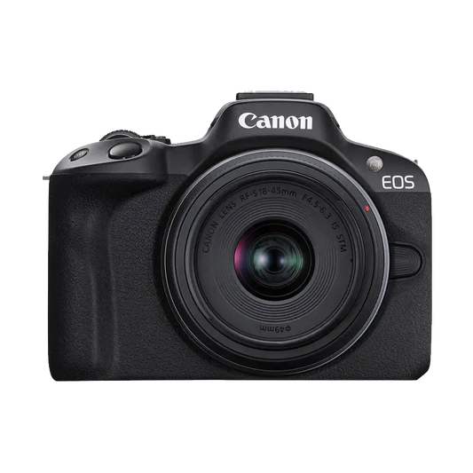Canon EOS R50 Mirrorless Camera with 18-45mm Lens