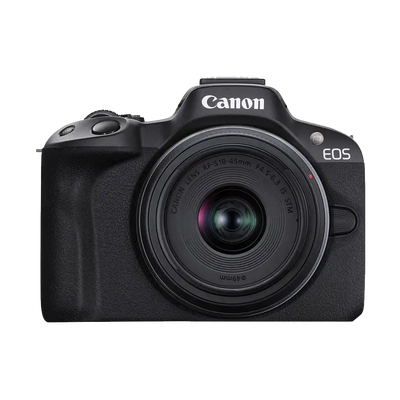 Canon EOS R50 Mirrorless Camera with 18-45mm Lens