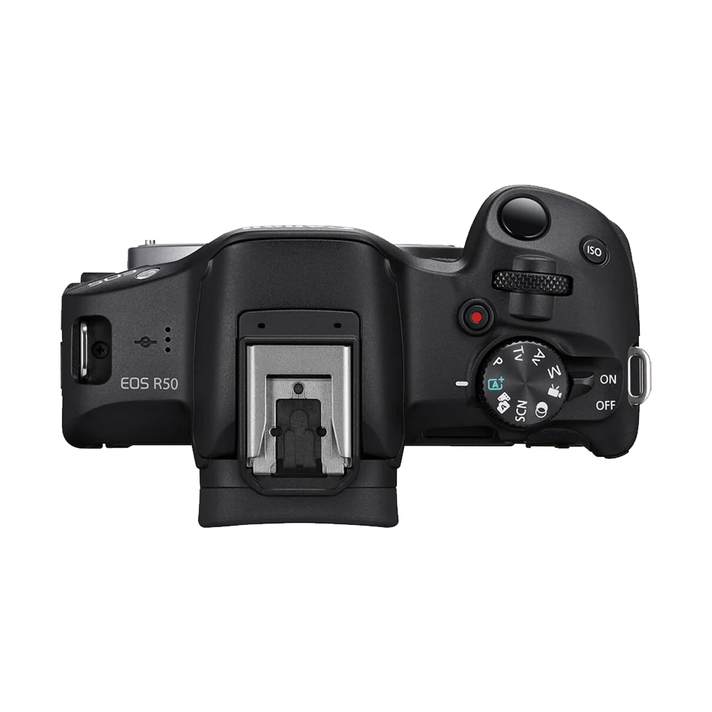 Canon EOS R50 Mirrorless Camera with 18-45mm Lens with Bag and SD Card
