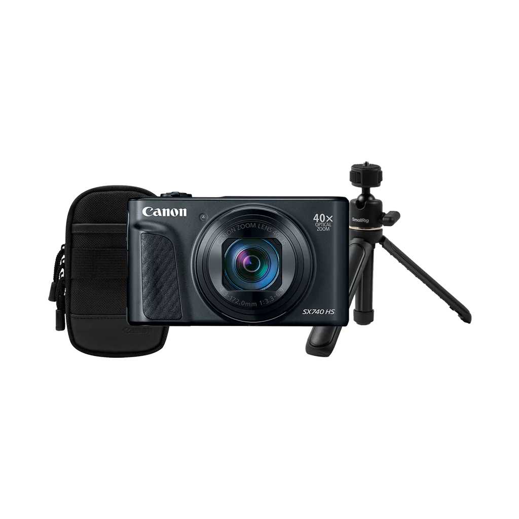 Canon PowerShot SX740 HS LITE Travel Kit (Black)