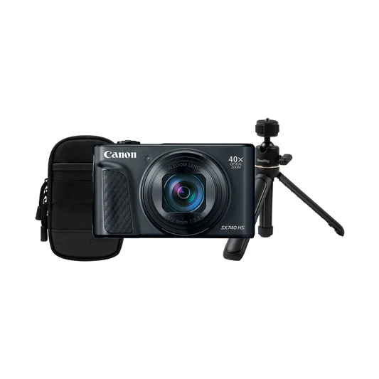 Canon PowerShot SX740 HS LITE Travel Kit (Black)