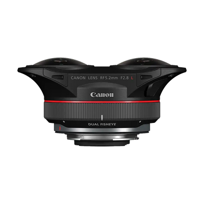 Canon RF 5.2mm f/2.8 L Dual Fisheye 3D VR Lens