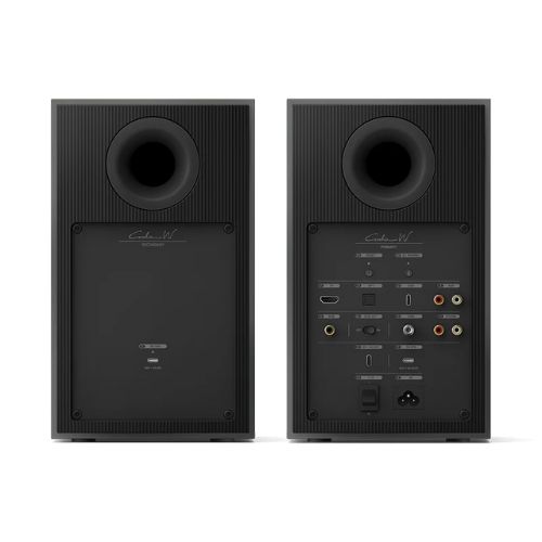 KEF Coda W Wireless HiFi Bookshelf Speaker view 2
