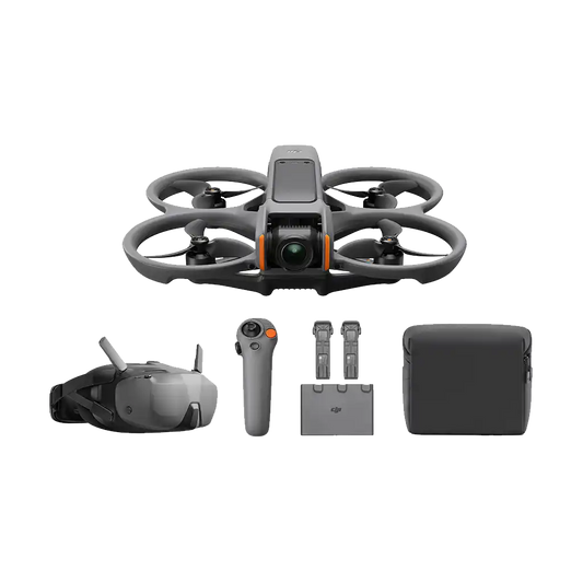 DJI Avata 2 FPV Drone with Goggles N3 and 3-Battery Fly More Combo