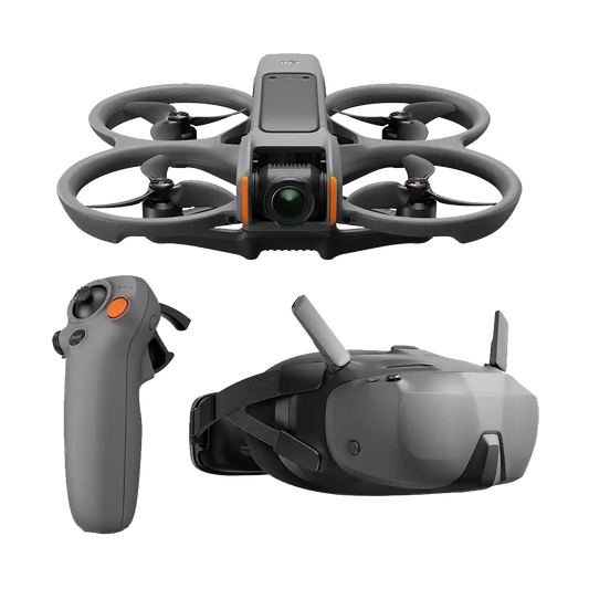 DJI Avata 2 FPV Drone with Goggles N3 and 1-Battery Fly More Combo