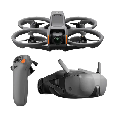DJI Avata 2 FPV Drone with Goggles N3 and 1-Battery Fly More Combo