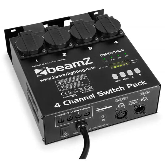 BEAMZ DMX SWITCH PACK II 4 CHANNEL - BEAMZ - VisionSounds South Africa