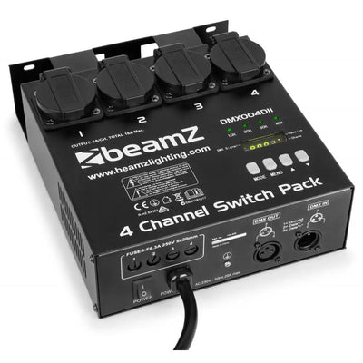 BEAMZ DMX SWITCH PACK II 4 CHANNEL - BEAMZ - VisionSounds South Africa