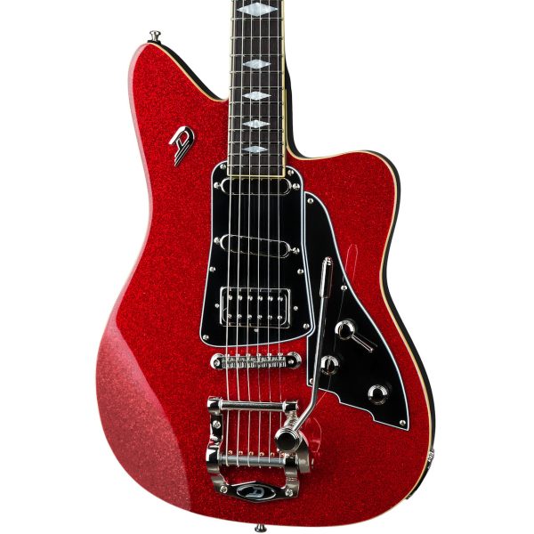 Duesenberg Paloma Electric Guitar - Red Sparkle detail image 7