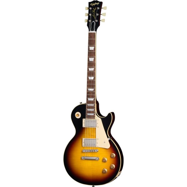 Epiphone 1959 Les Paul Standard Electric Guitar - Tobacco Burst VOS detail image 8