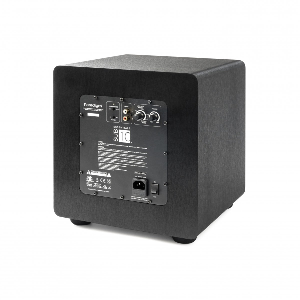 Paradigm Essentials Sub 10 - 10" Powered Subwoofer - View 2