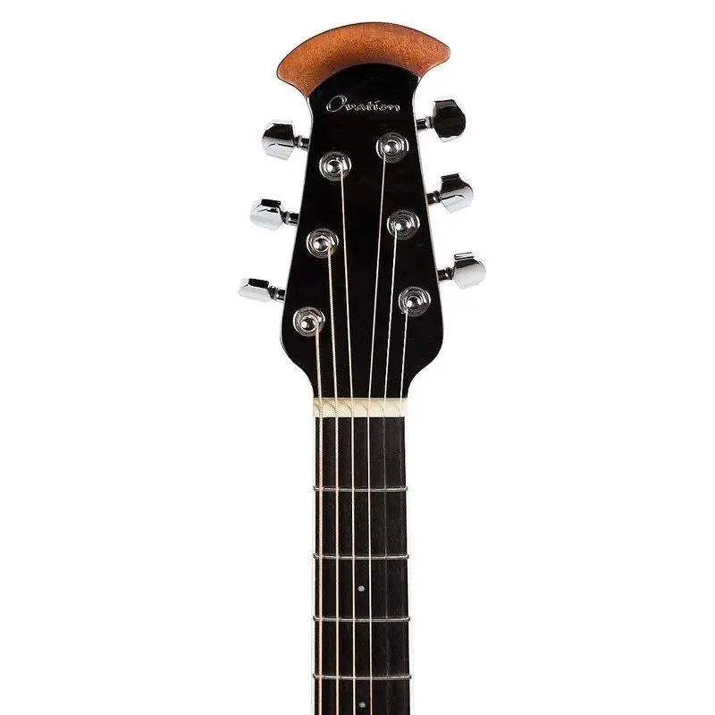 Ovation Celebrity Traditional Plus CS24X-7 Mid Cutaway Electro-Acoustic Guitar - Cognac Burst detail image 6