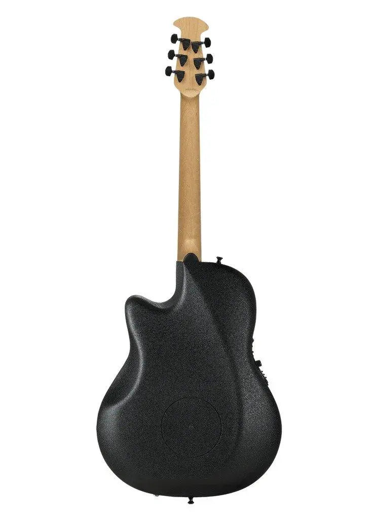 Ovation Mod TX Collection 2078TX-5 Deep Contour - Black Texture detail image 4