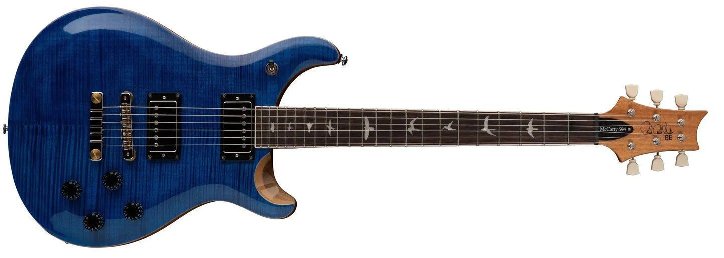 PRS SE McCarty 594 Electric Guitar - Faded Blue detail image 2