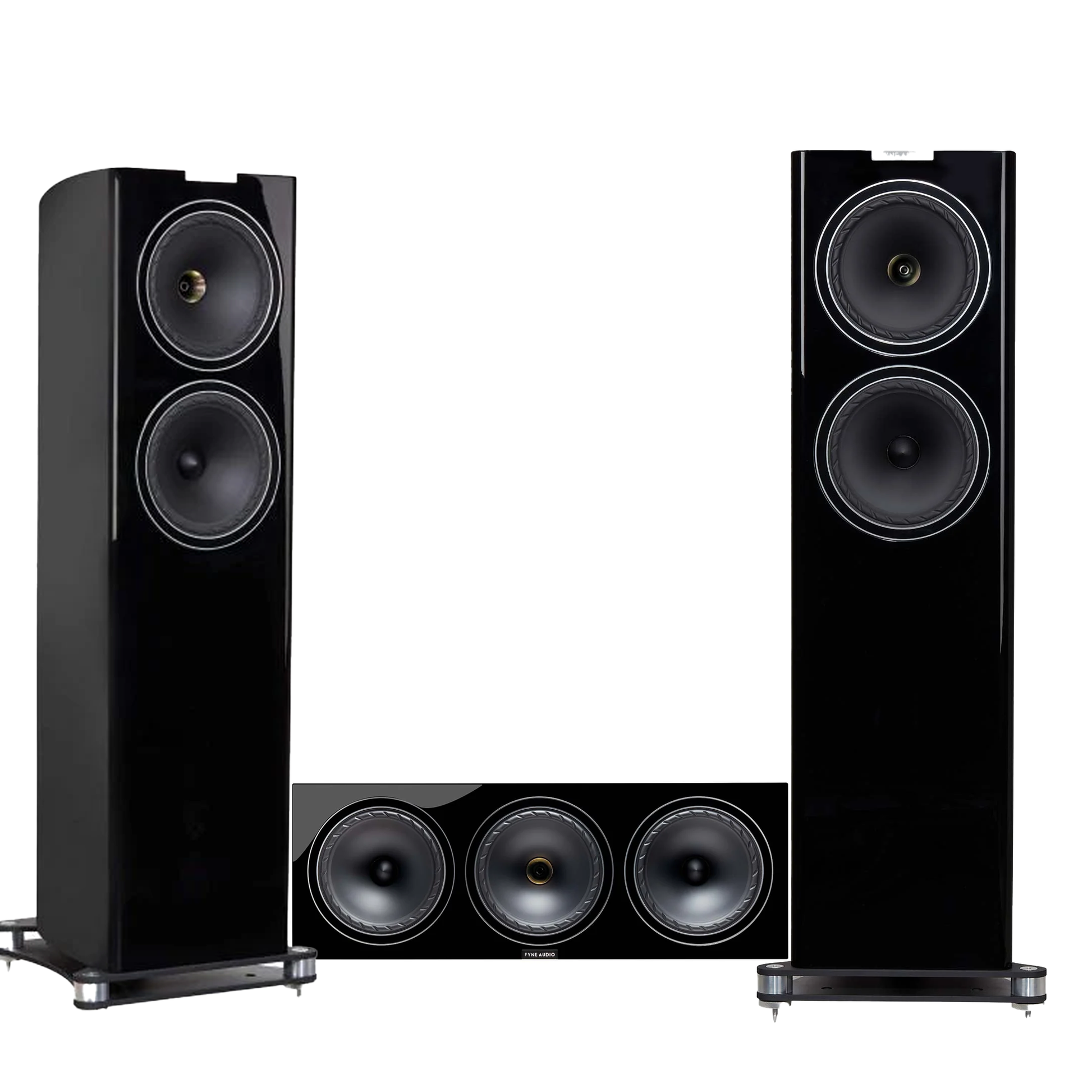 Demo Fyne Audio F702 + F57SP-8 Speaker Package - Fyne Audio