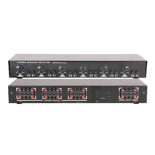 Filo – SV-6D 6-WAY SPEAKER SELECTOR SWITCH TWO ZONE WITH VOLUME CONTROL - Filo - VisionSounds South Africa