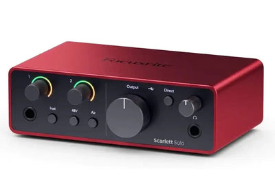 Focusrite Scarlett Solo 4th Generation - Focusrite - VisionSounds South Africa