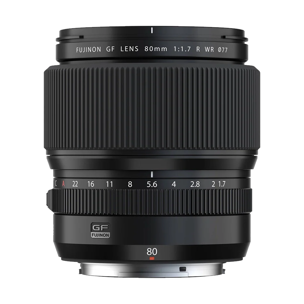 Fujifilm GF 80mm f/1.7 R WR Lens