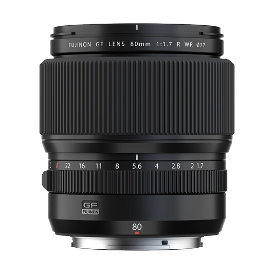 Fujifilm GF 80mm f/1.7 R WR Lens