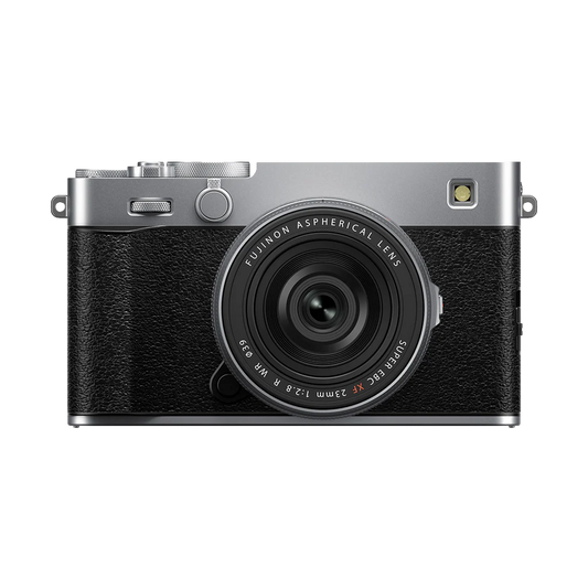 Fujifilm X-E5 Mirrorless Camera with XF 23mm f/2.8 Lens (Silver)
