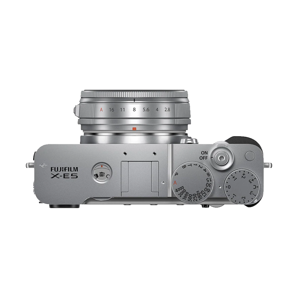 Fujifilm X-E5 Mirrorless Camera with XF 23mm f/2.8 Lens (Silver)