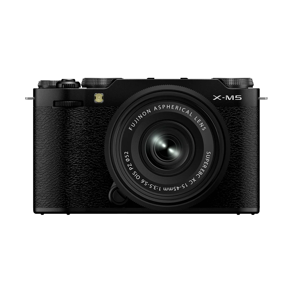 Fujifilm X-M5 Mirrorless Camera with XC 15-45mm f/3.5-5.6 Lens (Black)