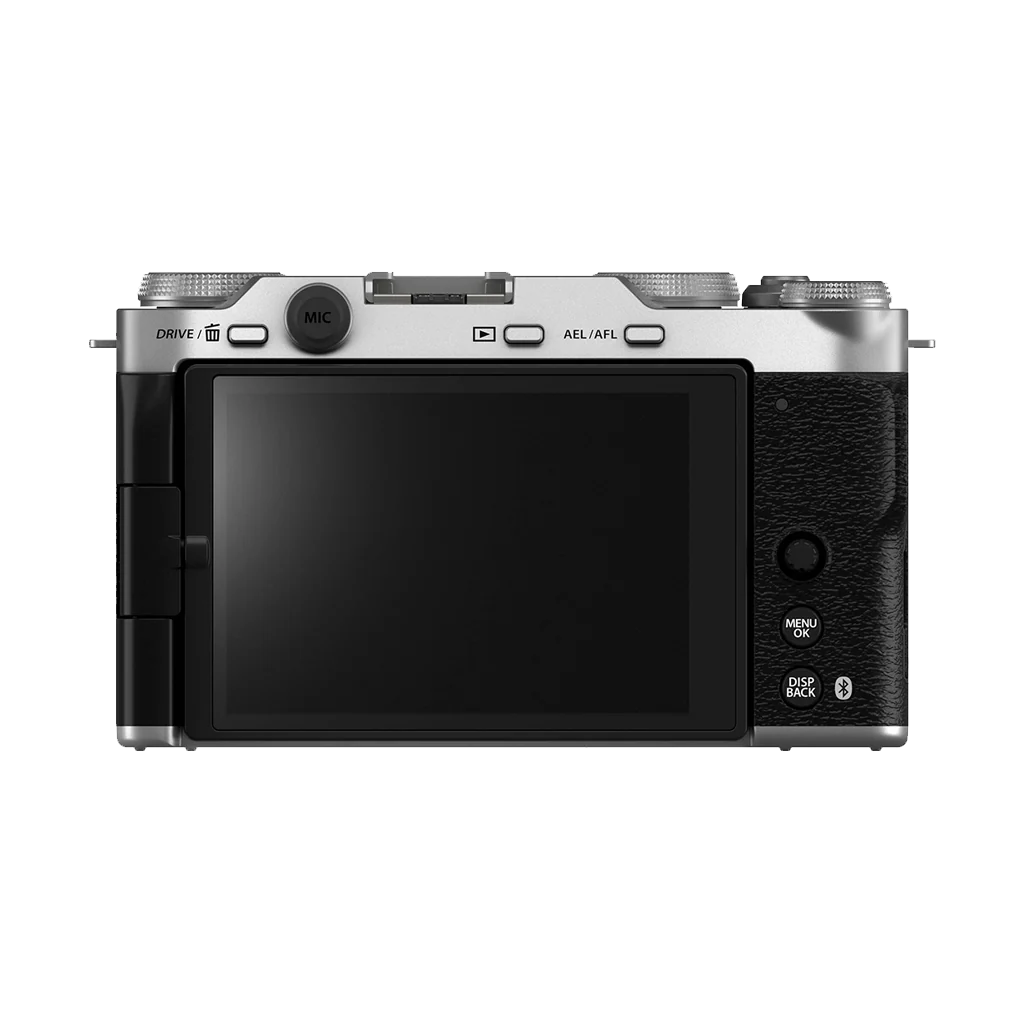 Fujifilm X-M5 Mirrorless Camera with XC 15-45mm f/3.5-5.6 Lens (Silver)