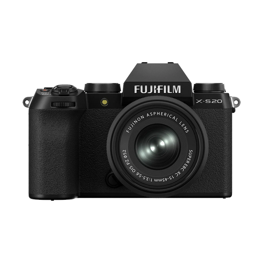 Fujifilm X-S20 Mirrorless Camera with 15-45mm Lens