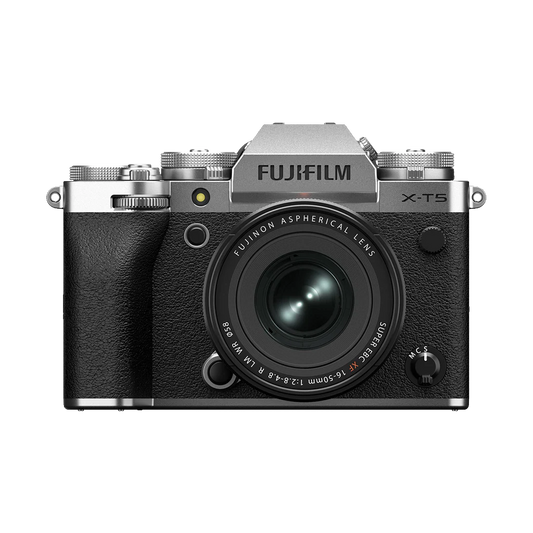 Fujifilm X-T5 Mirrorless Camera with XF 16-50mm f/2.8-4.8 Lens (Silver)