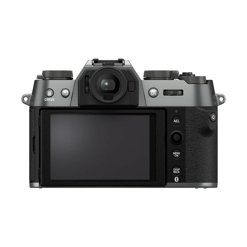 Fujifilm X-T50 Mirrorless Camera with 15-45mm f/3.5-5.6 Lens (Charcoal Silver)