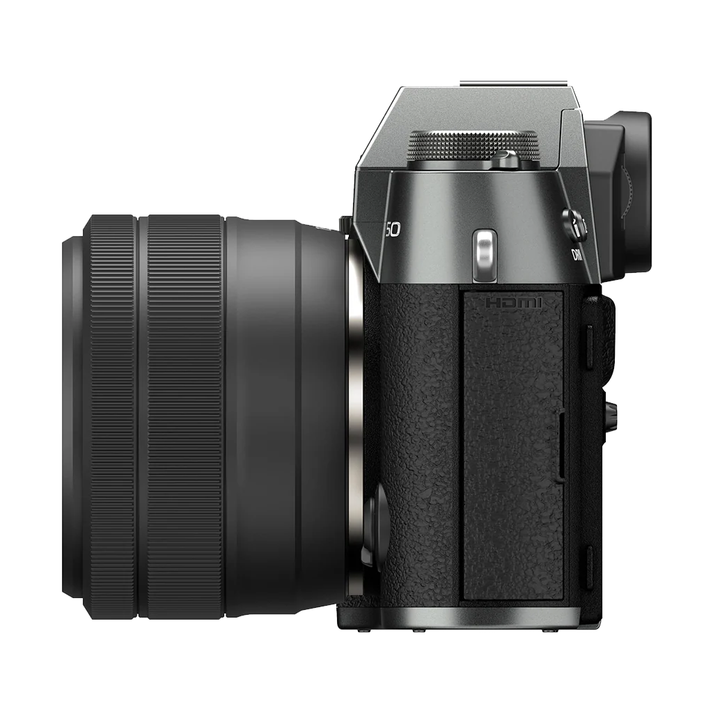 Fujifilm X-T50 Mirrorless Camera with 15-45mm f/3.5-5.6 Lens (Charcoal Silver)