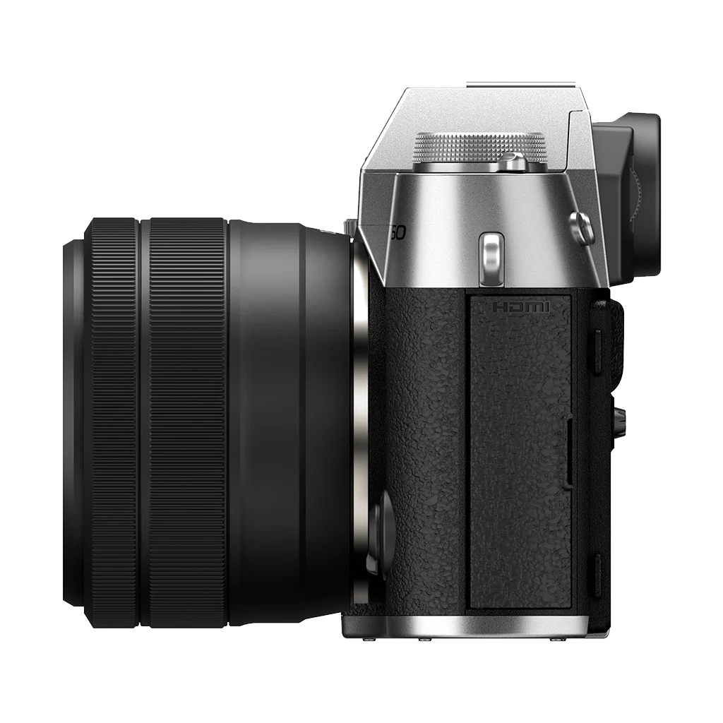 Fujifilm X-T50 Mirrorless Camera with 15-45mm f/3.5-5.6 Lens (Silver)