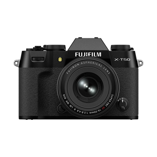 Fujifilm X-T50 Mirrorless Camera with 16-50mm Lens (Black)