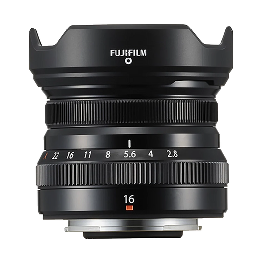 Fujifilm XF 16mm f/2.8 R WR Lens (Black)