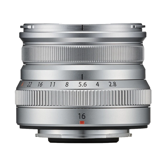 Fujifilm XF 16mm f/2.8 R WR Lens (Silver)