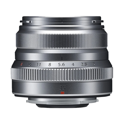 Fujifilm XF 35mm F/2 R WR Lens (Silver)