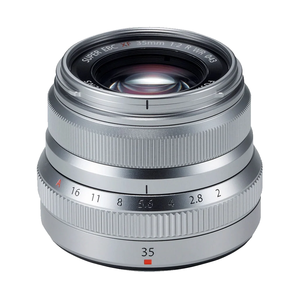 Fujifilm XF 35mm F/2 R WR Lens (Silver)