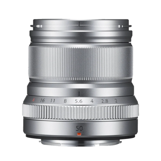 Fujifilm XF 50mm f/2 R WR Lens (Silver)