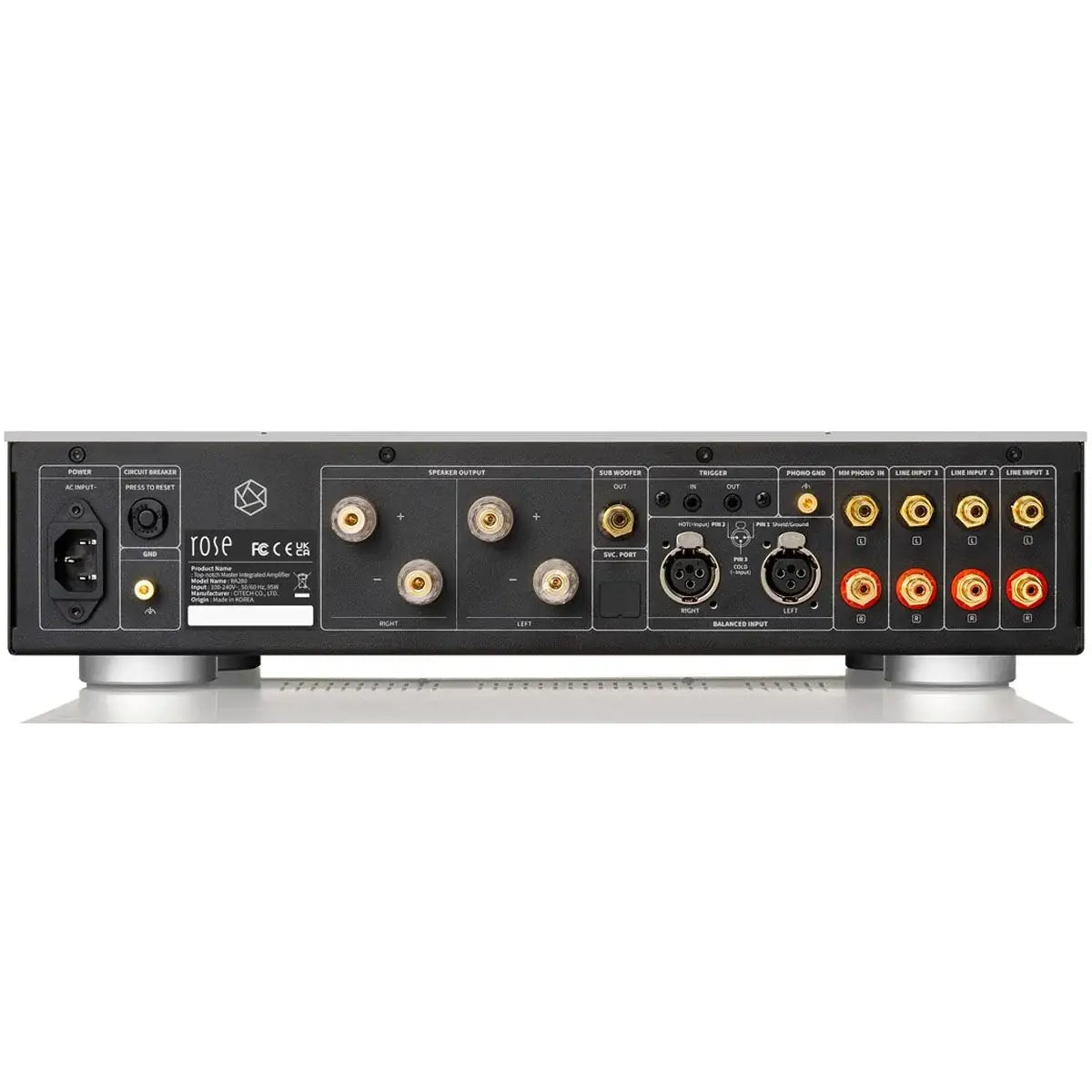 HiFi Rose RA280 integrated amplifier product image