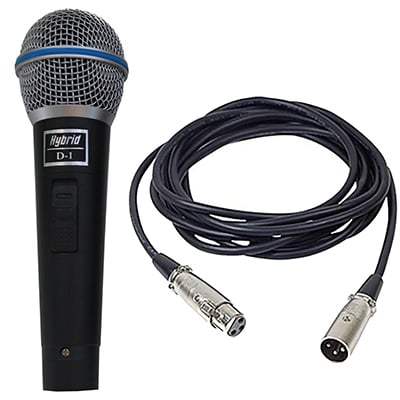 Hybrid D-1 MKII Dynamic Microphone - Hybrid - VisionSounds South Africa