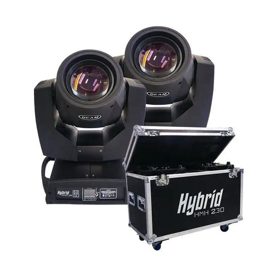 Hybrid HMH 230 Moving Heads with Flightcase - Hybrid - VisionSounds South Africa