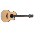 Ibanez AE325 Acoustic-Electric Guitar - Natural Low Gloss detail image 4