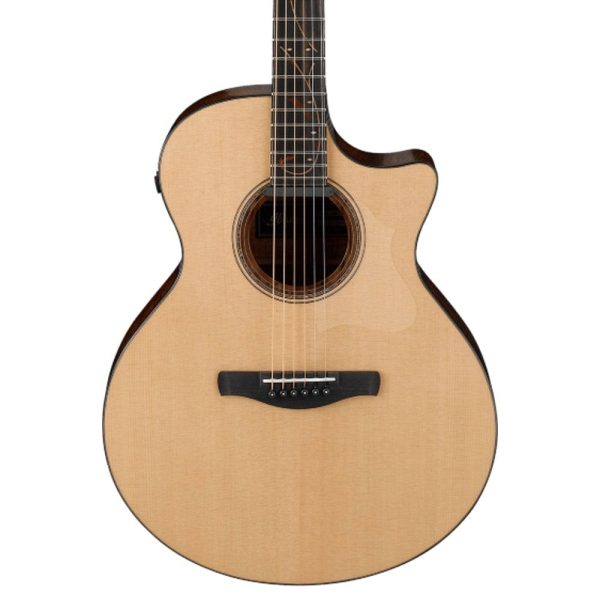 Ibanez AE325 Acoustic-Electric Guitar - Natural Low Gloss detail image 6