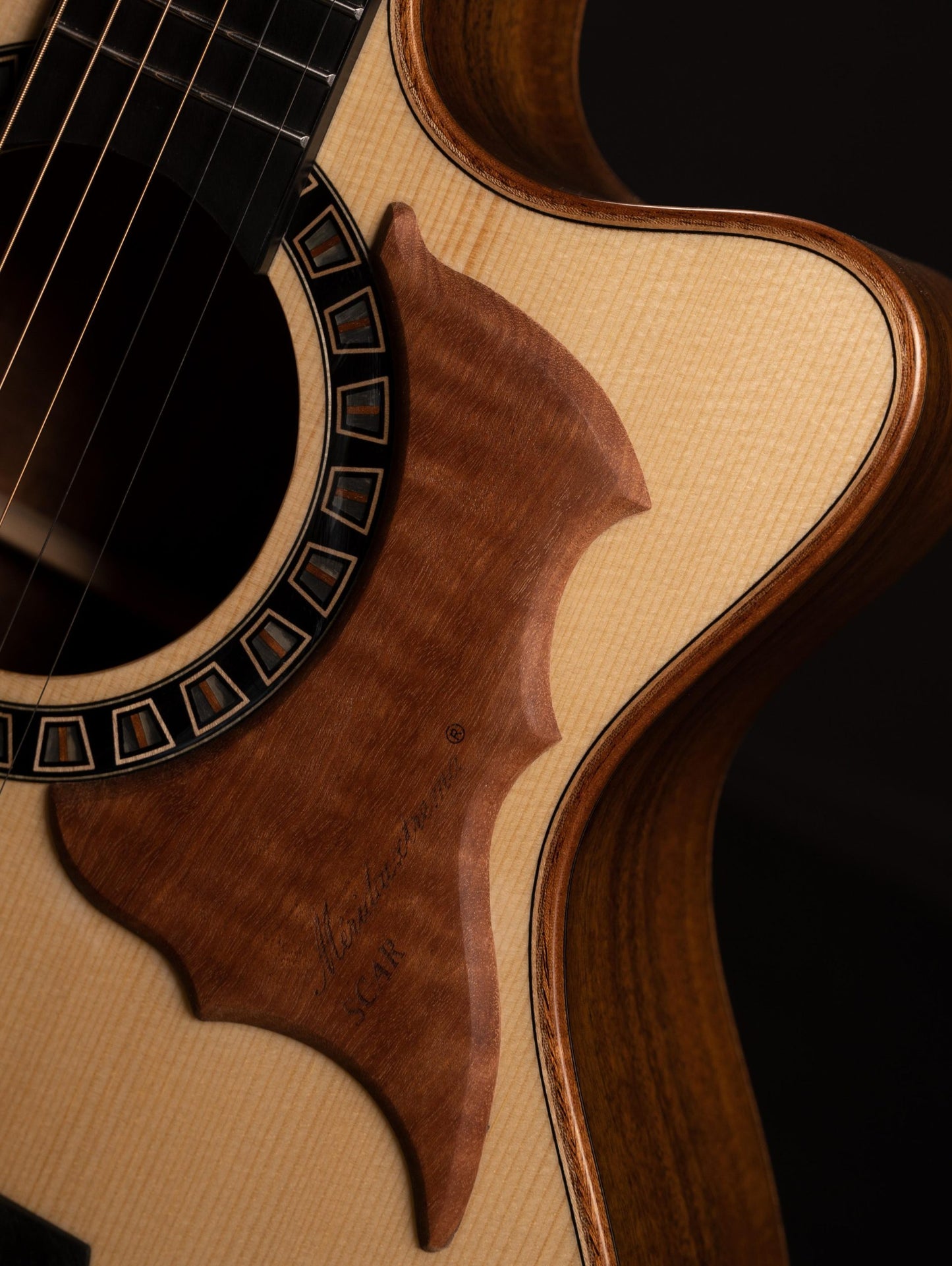 Merida Scar Senior GAC Acoustic Electric Guitar detail image 3