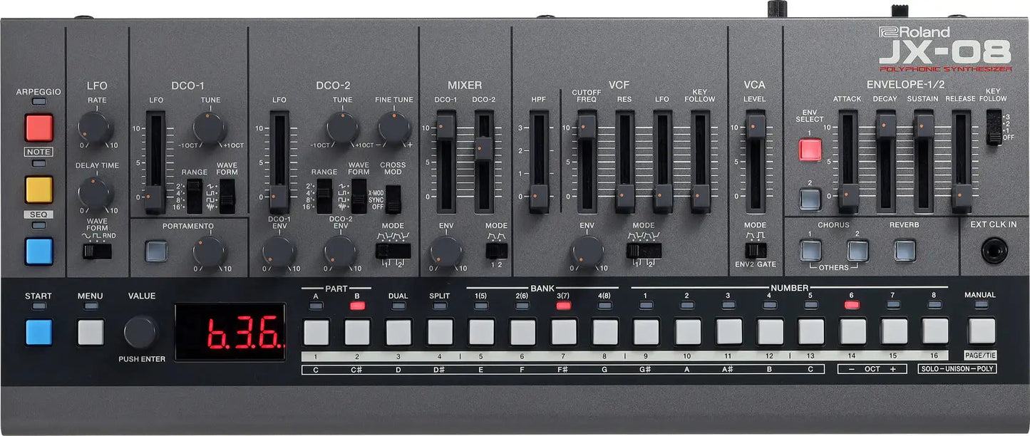 Roland JX-08 Boutique Series JX-8P Sound Module - Roland - VisionSounds South Africa